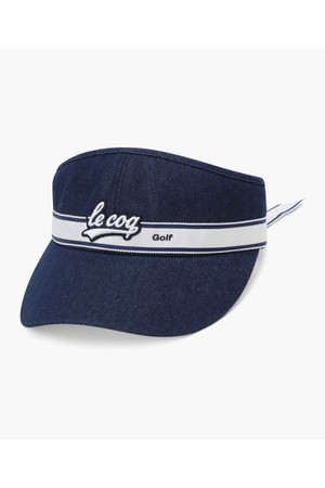 여성 솔리드 하이 바이저 _NAVY GR122LSV11_NAVY-a