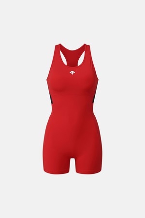 우먼스 러닝 점프수트 레드 SR122RJS31