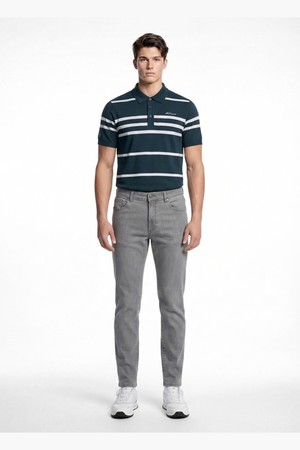 남성 썸머 데님 팬츠 라이트그레이 MR221MPT46