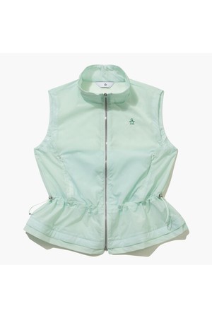 [먼싱웨어] 여성 플레어 경량 베스트 민트 MR222LWV42_GREEN-a