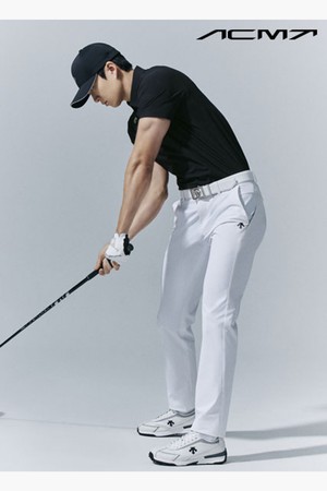 아크먼트(ACMT) 남성 제로 스트레스 조직감 슬림핏 팬츠  DR12MFPT3A