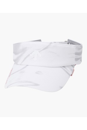 [데상트골프] 남성 스피릿 로고 선바이저  DR12MFSV21_RED-a