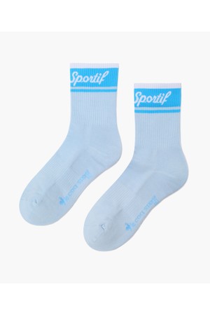 여성 컬러풀 미들 삭스 _LBLU GR122LSO21_BLUE-a