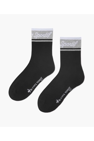 여성 컬러풀 미들 삭스 _BLCK GR122LSO21_BLACK-a