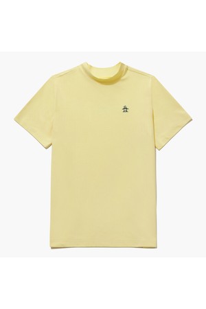 [먼싱웨어] 여성 모크넥 반팔 옐로우 MR122LTS32_YELLOW-a