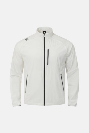 러닝 스트레치 우븐 집업 자켓 화이트 SR221RWT41