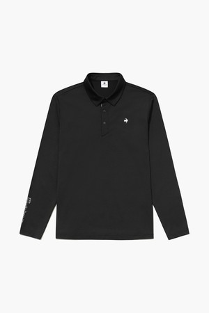 남성 에센셜 스트레치 긴팔 티셔츠 _BLCK GR121MTL11