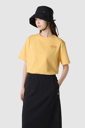 유니 르프레쉬 루스터 루즈핏 반팔티 - 옐로우 QR213LRS41