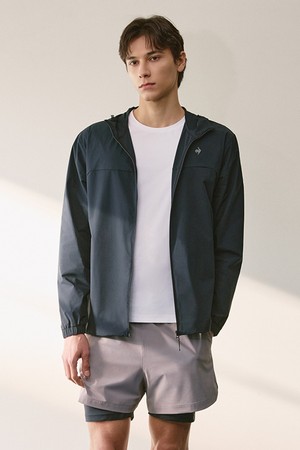 유니 러닝 에어리 경량 자켓 - 블랙 QR223EJK41