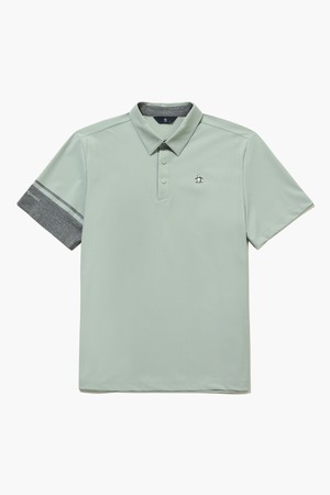 남성 시그니처 냉감 티셔츠 민트 MR221MTS41