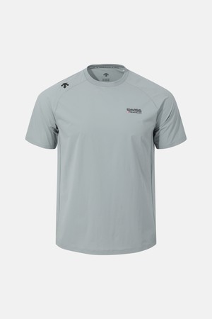 스위스 트라이애슬론 쿨링 반팔 티셔츠 그레이 SR221IWH49