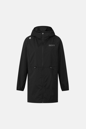 우먼스 경량 우븐 후드형 바람막이 자켓 블랙 SR112PWB31