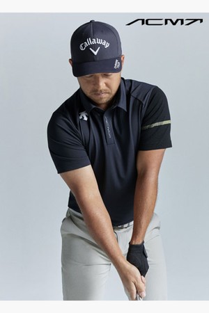 아크먼트(ACMT) 남성 하이브리드 반팔 티셔츠  DR12MFTS3A