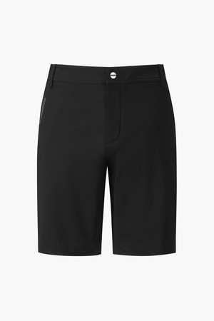 [데상트골프] 남성 원포인트 하프 팬츠  DQ22MFSP4Q_BLACK-a