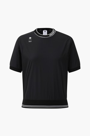 여성 냉감 우븐 라운드 티셔츠  DQ22WFNS5Q