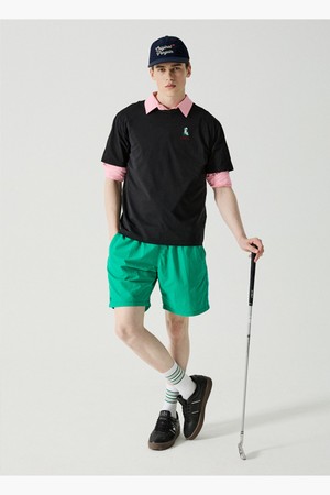 [먼싱웨어] [온라인단독]남성 나일론 쇼츠 그린 MR111PSP31_GREEN-a