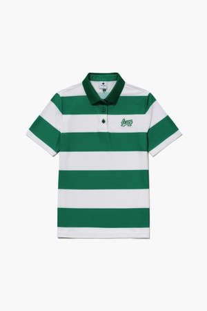 여성 스트라이프 카라 반팔 티셔츠 _GREN GR122LTS34