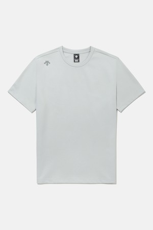 듀얼리스 백그래픽 반팔 티셔츠 라이트그레이 SR111DTS32
