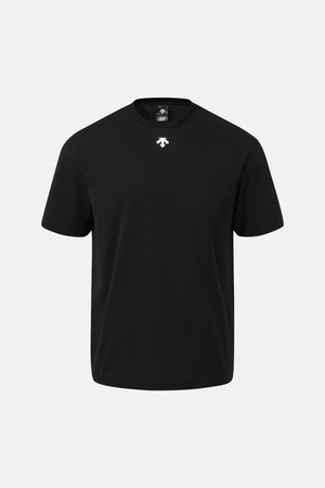 트레이닝 오버핏 반팔 티셔츠 블랙 SR211TTS44