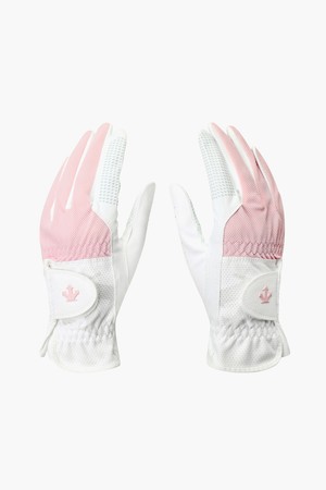[데상트골프] 아크먼트(ACMT) 여성 360 그립 메쉬 양손 장갑  DR22WFGL42_PINK-a
