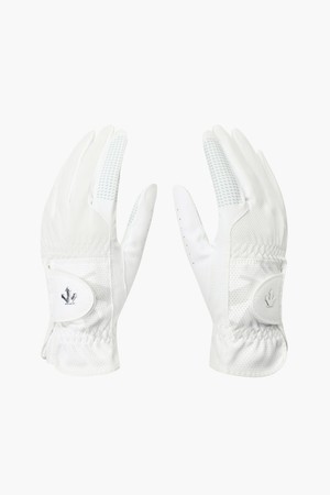 [데상트골프] 아크먼트(ACMT) 여성 360 그립 메쉬 양손 장갑  DR22WFGL42_WHITE-a