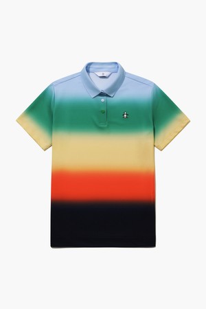 여성 그라데이션 반팔 티셔츠 라이트블루 MR222LTS4D