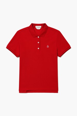 [온라인단독]여성 10 YEARS 폴로 티셔츠 레드 MR212LTS41