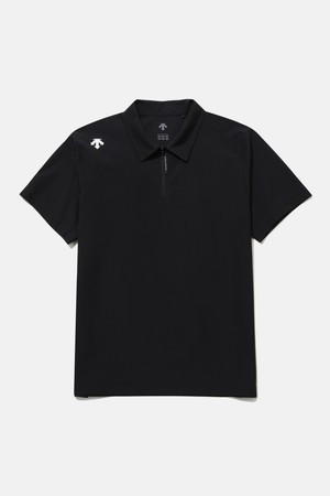 트레이닝 쿨링 트리코트 폴로 반팔 티셔츠 블랙 SR211TPS41