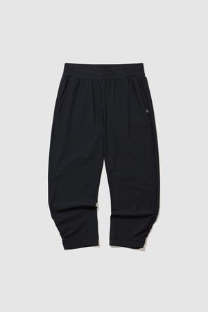 여성 쉐이드온 냉감 트리코트 7부 팬츠 - 블랙 QR222OFP43