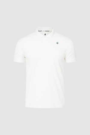 유니 냉감 피케 폴로 티셔츠 - 화이트 QR123ETS34