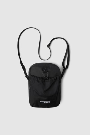 트래블 콤비 미니 크로스백 - 블랙 QR223ABG41