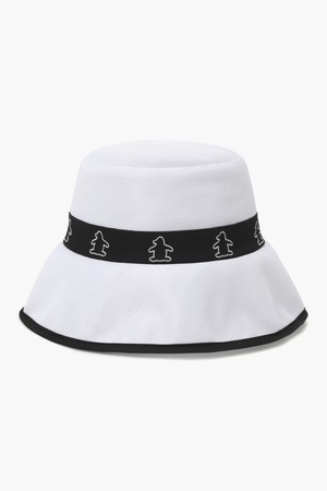 여성 메쉬 버킷햇 화이트 MR222LCP42