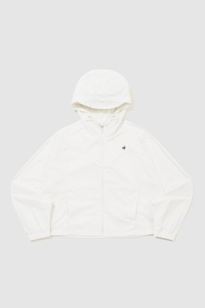 여성 쉐이드온 경량 우븐 루즈핏 자켓 - 크림 QR222OJK41