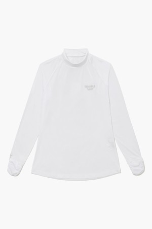 [먼싱웨어] 여성 메쉬 베이스레이어 화이트 MR222LIN41_WHITE-a