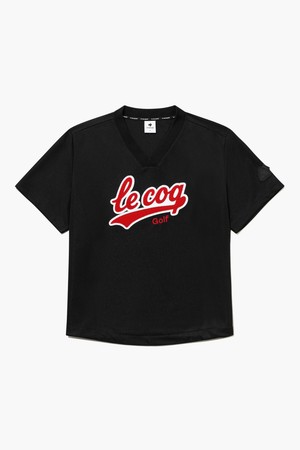 여성 메쉬 싸커 반팔 티셔츠 _BLCK GR122LRS31