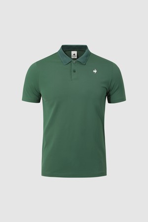 유니 냉감 피케 폴로 티셔츠 - 그린 QR123ETS34