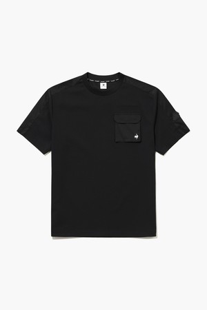 남성 에어도트 하이브리드 티셔츠 _BLCK GR221MRS51_BLACK-a