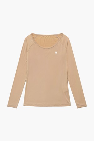 여성 냉감 라운드넥 베이스레이어 _BEGE GR122LIL31_BEIGE-a