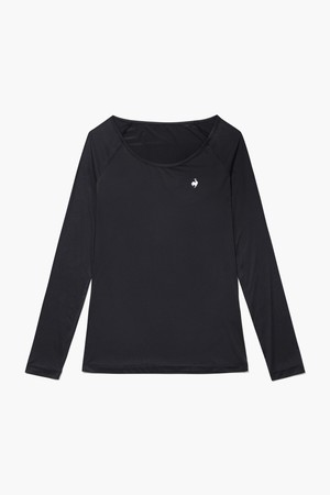 여성 냉감 라운드넥 베이스레이어 _BLCK GR122LIL31_BLACK-a