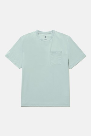 듀얼리스 에어 스트레치 우븐 반팔 티셔츠 민트 SR221DTS41