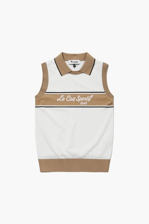 여성 하이브리드 슬리브리스 스웨터 _WHTE GR222LKP41