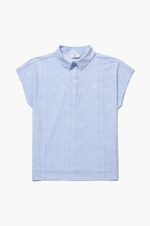 [리오더]여성 패턴 캡소매 슬리브리스 블루 MQ22RLST62