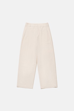 배럴 레그 팬츠 아이보리 SR123UPT31