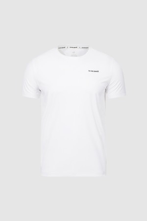 유니 냉감 트리코트 반팔티 - 화이트 QR223ERS51