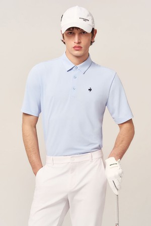 남성 에어리 카트 루스터 카라 반팔 티셔츠 _LBLU GR221MTS51