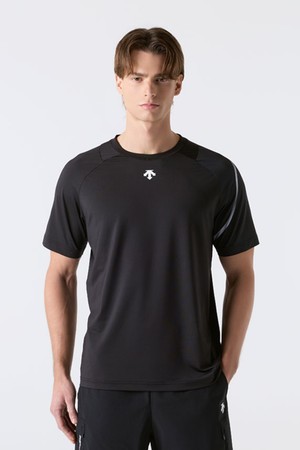 트레이닝 스피릿 반팔 티셔츠 블랙 SR221TTS42