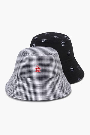 여성 리버시블 버킷햇 블랙 MR122LCP31
