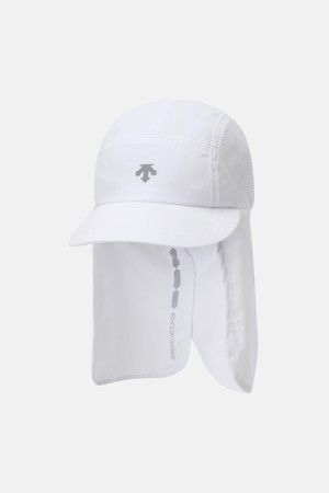 러닝 일체형 차양캡 화이트 SR123RCP30