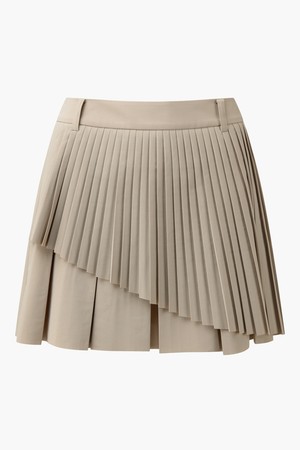 여성 플리츠 티어드 스커트  DR12WFSK34
