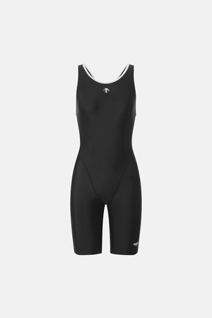 우먼스 반신 스윔 수트 블랙 SR222EOP52